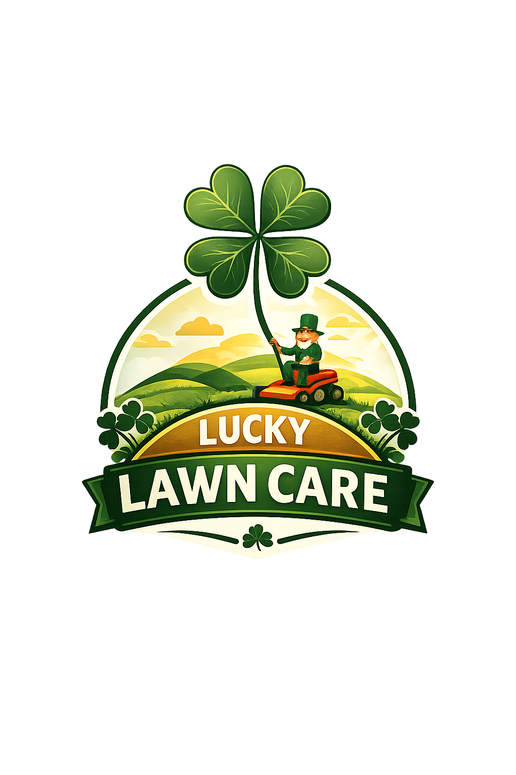 Lucky Lawn Care logo